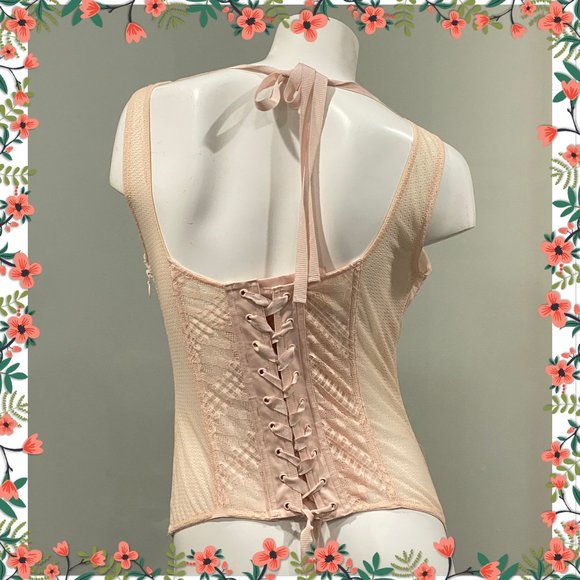 VICTORIA'S SECRET Stretch Lace & Cut-Out Corset 36D - Picture 2 of 10